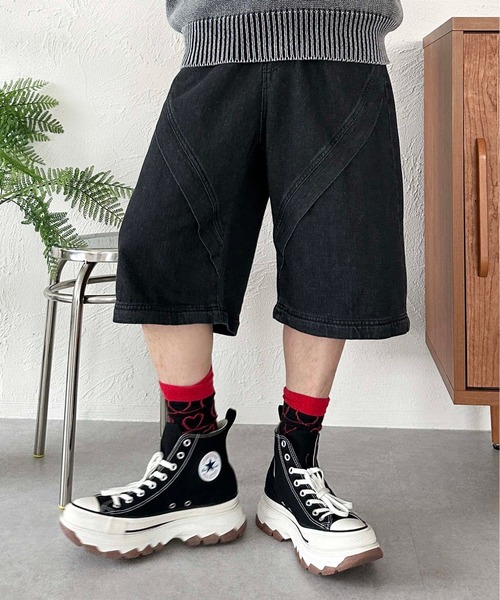 sedacle（セダクル）の「2way切り替えデニムパンツ（デニムパンツ・メンズ・ブルー/ブラック/インディゴブルー/グレー・SMALL/MEDIUM/LARGE）」の22枚目の写真