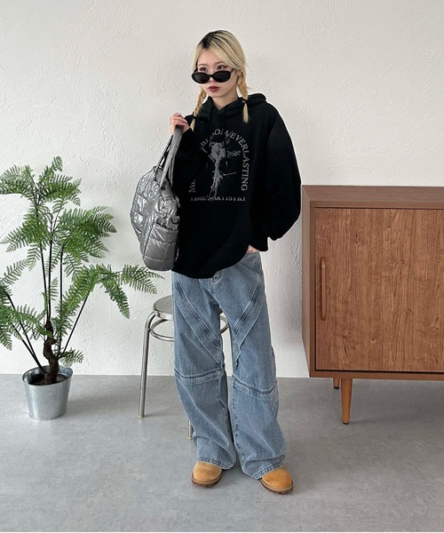 sedacle（セダクル）の「2way切り替えデニムパンツ（デニムパンツ