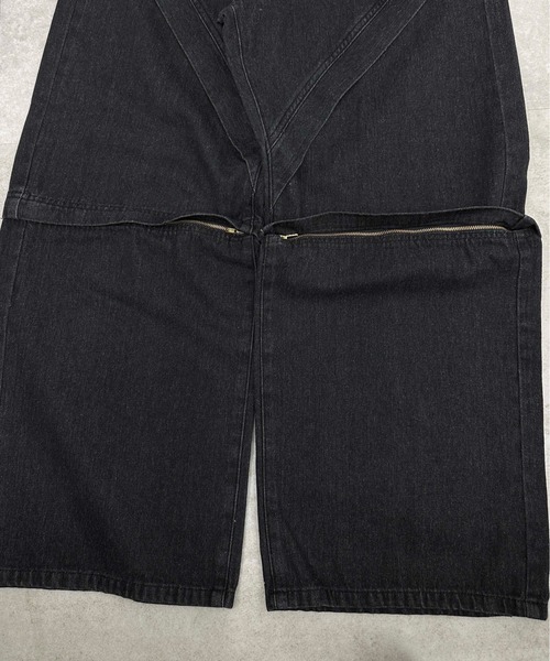 sedacle（セダクル）の「2way切り替えデニムパンツ（デニムパンツ・メンズ・ブルー/ブラック/インディゴブルー/グレー・SMALL/MEDIUM/LARGE）」の8枚目の写真