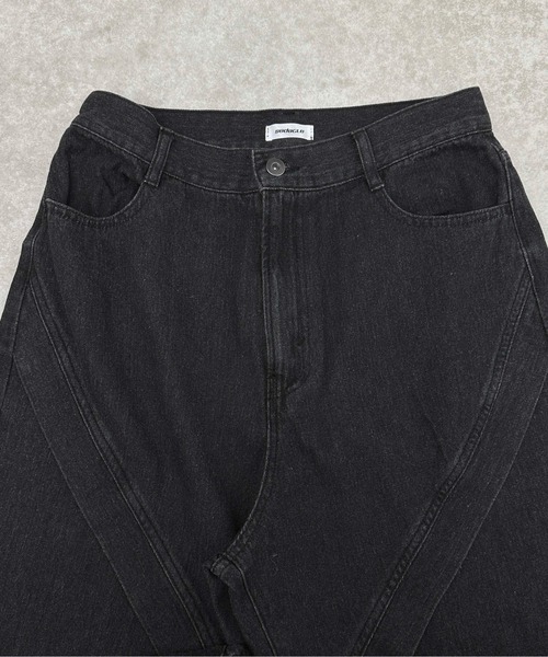 sedacle（セダクル）の「2way切り替えデニムパンツ（デニムパンツ・メンズ・ブルー/ブラック/インディゴブルー/グレー・SMALL/MEDIUM/LARGE）」の9枚目の写真