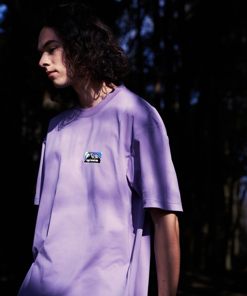 ragged mountain(ラギットマウンテン)の「【RAGGED MOUNTAIN/ラギットマウンテン】 SUTTON ショートスリーブT(Tシャツ/カットソー・メンズ・ホワイト/ブラック/ベージュ/パープル/グレイッシュブルー・MEDIUM/LARGE/X-LARGE)」の9枚目の写真