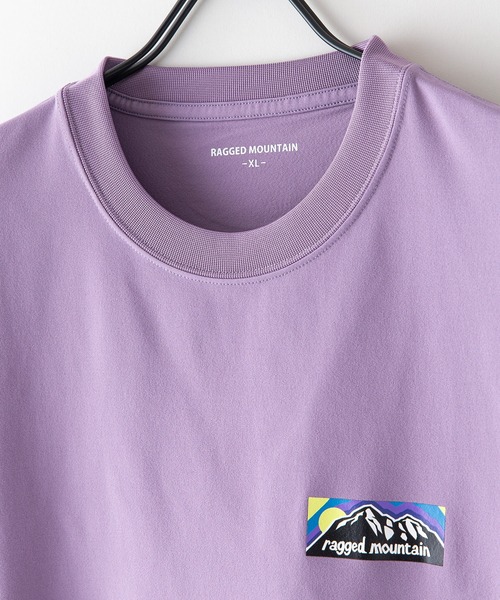ragged mountain(ラギットマウンテン)の「【RAGGED MOUNTAIN/ラギットマウンテン】 SUTTON ショートスリーブT(Tシャツ/カットソー・メンズ・ホワイト/ブラック/ベージュ/パープル/グレイッシュブルー・MEDIUM/LARGE/X-LARGE)」の15枚目の写真