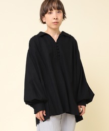 RNA-N | B2794 リネンレーヨンボリュームブラウス(シャツ/ブラウス)