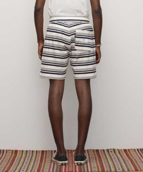 schott(ショット)の「Schott/ショット/HORIZONTAL STRIPES SHORTS/ホリゾンタル ストライプショーツ(デニムパンツ・メンズ・ネイビー/ブラック・M/L/XL)」の21枚目の写真