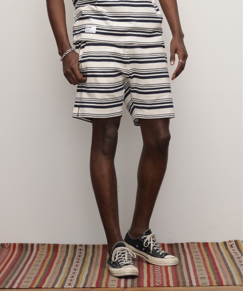 【セール】Schott/ショット/HORIZONTAL STRIPES SHORTS/ホリゾンタル ストライプショーツ（デニムパンツ）｜schott（ショット）