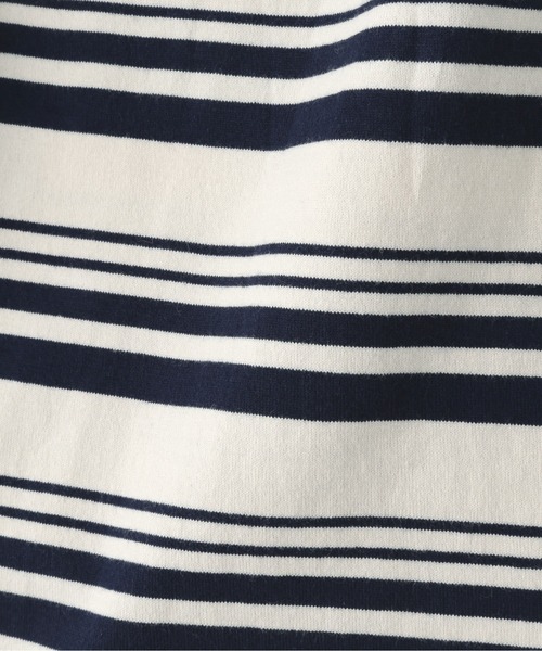 schott(ショット)の「Schott/ショット/HORIZONTAL STRIPES SHORTS/ホリゾンタル ストライプショーツ(デニムパンツ・メンズ・ネイビー/ブラック・M/L/XL)」の15枚目の写真