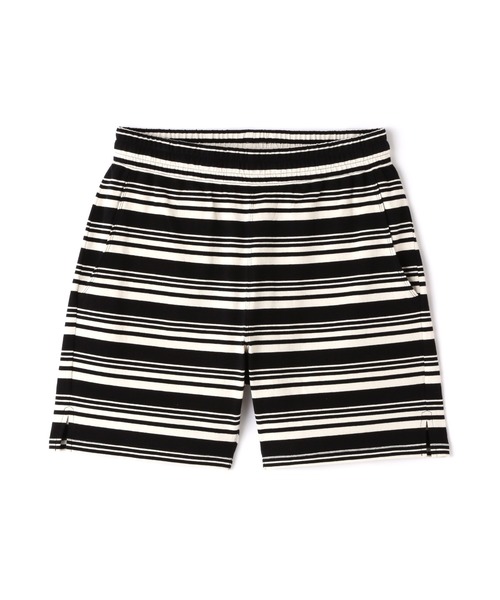 schott(ショット)の「Schott/ショット/HORIZONTAL STRIPES SHORTS/ホリゾンタル ストライプショーツ(デニムパンツ・メンズ・ネイビー/ブラック・M/L/XL)」の12枚目の写真