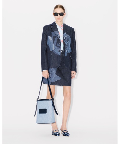 KENZO（ケンゾー）の「'KENZO Rose' エンブロイダリー デニム