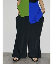 UN3D. | タックギャザーワイドパンツ(その他パンツ)