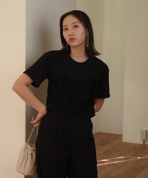 I_am(アイアム)の「docking cloth all in one / ドッキングクロスオールインワン(つなぎ/オールインワン・レディース・アイボリー/ブラック・SMALL/MEDIUM)」の4枚目の写真