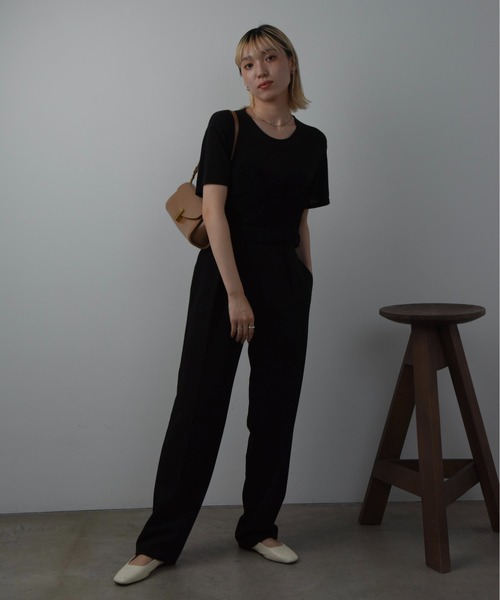 I_am(アイアム)の「docking cloth all in one / ドッキングクロスオールインワン(つなぎ/オールインワン・レディース・アイボリー/ブラック・SMALL/MEDIUM)」の20枚目の写真