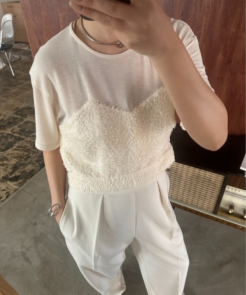 I_am(アイアム)の「docking cloth all in one / ドッキングクロスオールインワン(つなぎ/オールインワン・レディース・アイボリー/ブラック・SMALL/MEDIUM)」の18枚目の写真
