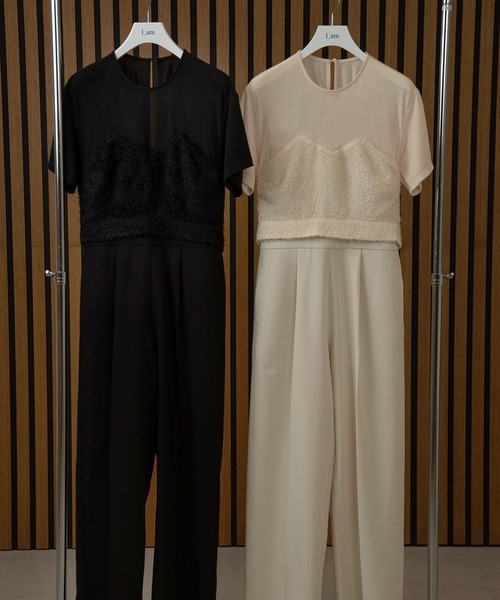 I_am(アイアム)の「docking cloth all in one / ドッキングクロスオールインワン(つなぎ/オールインワン・レディース・アイボリー/ブラック・SMALL/MEDIUM)」の17枚目の写真