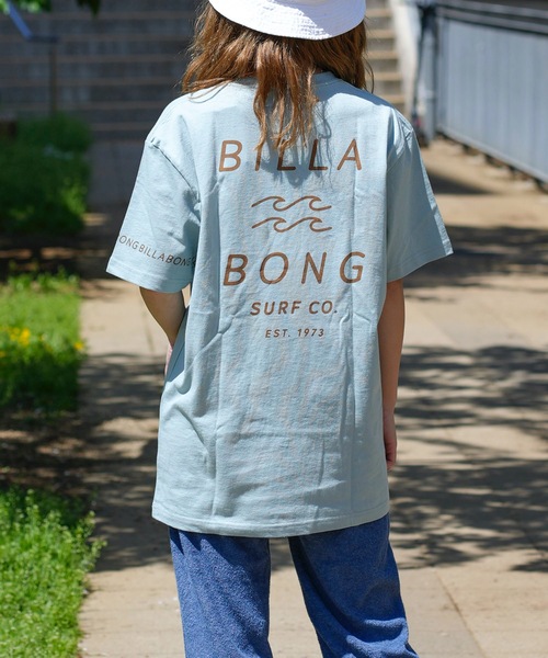 BILLABONG（ビラボン）の「BILLABONG メンズ ONE TIME Ｔシャツ 【2024年春夏モデル】/ビラボン半袖バックプリントロゴTシャツ（Tシャツ/カットソー・メンズ・ホワイト/ミント/クリーム/ブルー/オレンジ系その他/ブラック・SMALL/MEDIUM/LARGE/X-LARGE）」の5枚目の写真