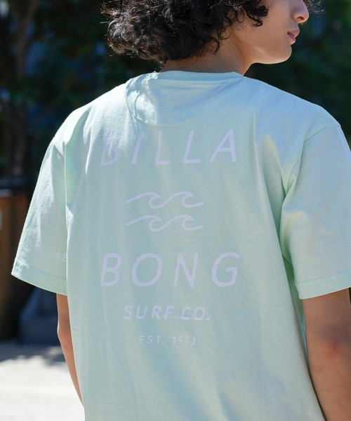 BILLABONG（ビラボン）の「BILLABONG メンズ ONE TIME Ｔシャツ 【2024年春夏モデル】/ビラボン半袖バックプリントロゴTシャツ（Tシャツ/カットソー・メンズ・ホワイト/ミント/クリーム/ブルー/オレンジ系その他/ブラック・SMALL/MEDIUM/LARGE/X-LARGE）」の4枚目の写真