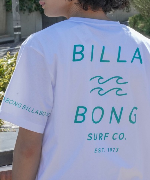 BILLABONG（ビラボン）の「BILLABONG メンズ ONE TIME Ｔシャツ 【2024年春夏モデル】/ビラボン半袖バックプリントロゴTシャツ（Tシャツ/カットソー・メンズ・ホワイト/ミント/クリーム/ブルー/オレンジ系その他/ブラック・SMALL/MEDIUM/LARGE/X-LARGE）」の9枚目の写真