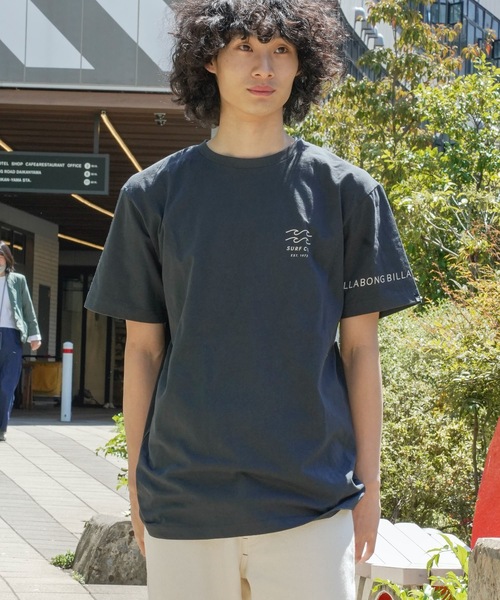 BILLABONG（ビラボン）の「BILLABONG メンズ ONE TIME Ｔシャツ 【2024年春夏モデル】/ビラボン半袖バックプリントロゴTシャツ（Tシャツ/カットソー・メンズ・ホワイト/ミント/クリーム/ブルー/オレンジ系その他/ブラック・SMALL/MEDIUM/LARGE/X-LARGE）」の13枚目の写真
