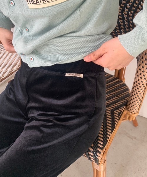 THEATRE PRODUCTS(シアタープロダクツ)の「ベロアパンツ(その他パンツ・レディース・グレー/ブラック・FREE)」の10枚目の写真