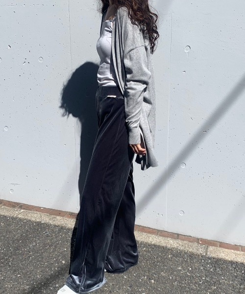 THEATRE PRODUCTS(シアタープロダクツ)の「ベロアパンツ(その他パンツ・レディース・グレー/ブラック・FREE)」の9枚目の写真