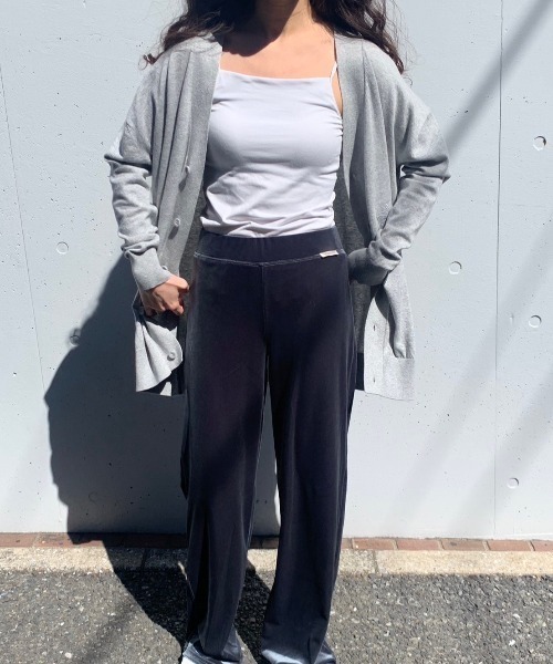 THEATRE PRODUCTS(シアタープロダクツ)の「ベロアパンツ(その他パンツ・レディース・グレー/ブラック・FREE)」の7枚目の写真