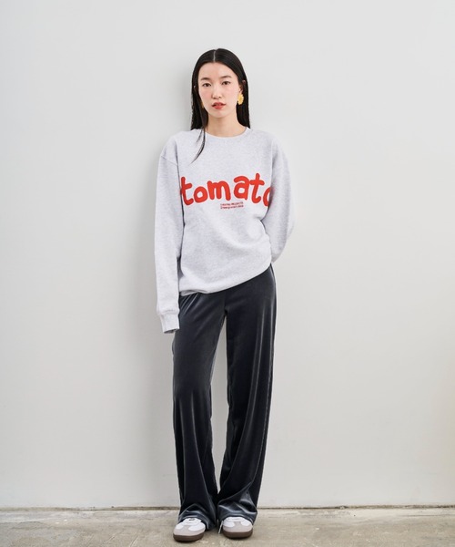 THEATRE PRODUCTS(シアタープロダクツ)の「ベロアパンツ(その他パンツ・レディース・グレー/ブラック・FREE)」の15枚目の写真