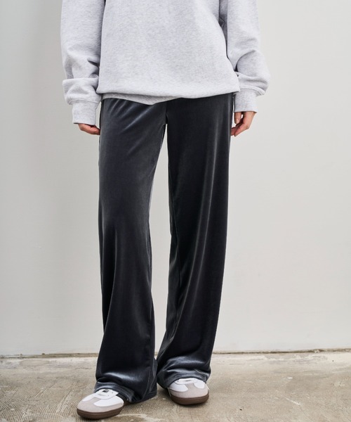 THEATRE PRODUCTS(シアタープロダクツ)の「ベロアパンツ(その他パンツ・レディース・グレー/ブラック・FREE)」の18枚目の写真