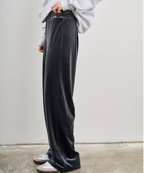 THEATRE PRODUCTS(シアタープロダクツ)の「ベロアパンツ(その他パンツ・レディース・グレー/ブラック・FREE)」の19枚目の写真