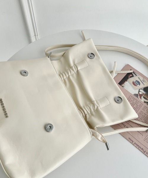 セール】ダブルリボンスクエアショルダーバッグ（ショルダーバッグ