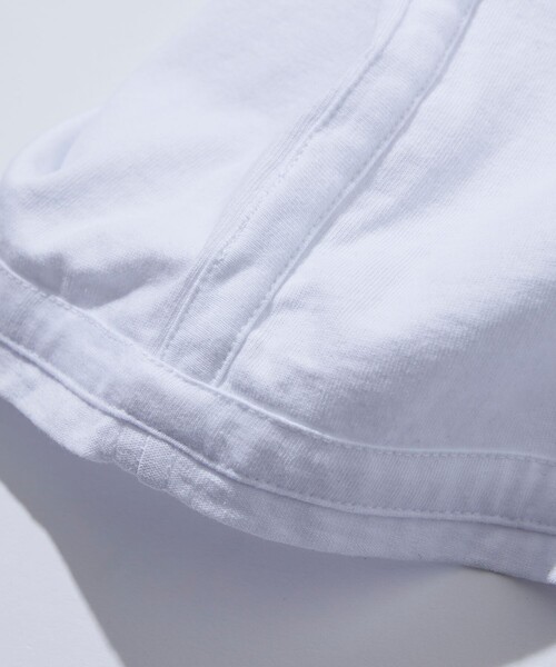 CAHLUMN（カウラム）の「CAHLUMN/カウラム Reversible Trim T-Shirt/リバーシブル トリムTシャツ（Tシャツ/カットソー・メンズ・ホワイト/ネイビー・SMALL/MEDIUM/LARGE/X-LARGE/XX-LARGE）」の7枚目の写真