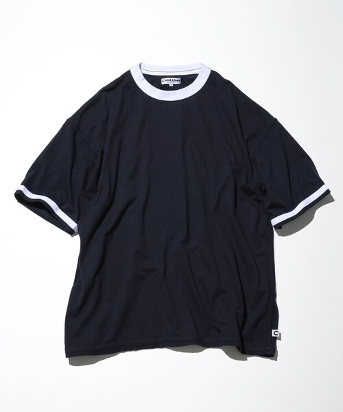 CAHLUMN/カウラム Reversible Trim T-Shirt/リバーシブル トリム