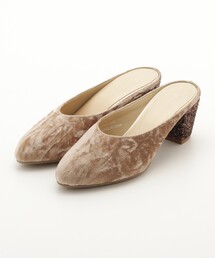 Pitti (ピッティ) ラメヒールサンダル