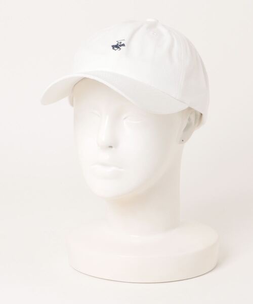 BEVERLY HILLS POLO CLUB（ビバリーヒルズポロクラブ）の「【Beverly Hills Polo Club/ビバリーヒルズポロクラブ】ポニー刺繍ロゴ ローキャップ（キャップ・メンズ・ホワイト/ベージュ/ネイビー/ブラック・FREE）」の17枚目の写真