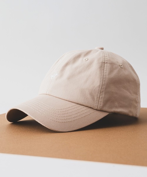 BEVERLY HILLS POLO CLUB（ビバリーヒルズポロクラブ）の「【Beverly Hills Polo Club/ビバリーヒルズポロクラブ】ポニー刺繍ロゴ ローキャップ（キャップ・メンズ・ホワイト/ベージュ/ネイビー/ブラック・FREE）」の8枚目の写真