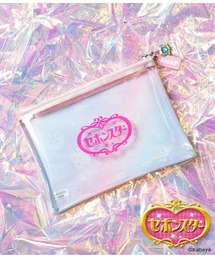 ANAP kids（アナップキッズ）の「【セボンスターコラボ】チャーム付ラメクリアポーチ（ポーチ）」