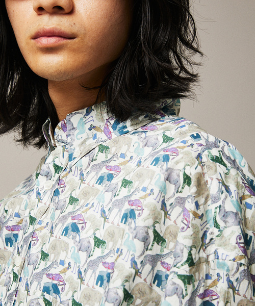 JOURNAL STANDARD(ジャーナルスタンダード)の「【LIBERTY / リバティ】ファットシルエット ボタンダウン S/Sシャツ(シャツ/ブラウス・メンズ・ブラック/ホワイト/ネイビー/コバルトブルー・MEDIUM/LARGE)」の13枚目の写真