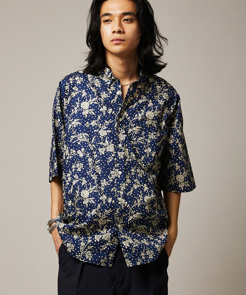 JOURNAL STANDARD(ジャーナルスタンダード)の「【LIBERTY / リバティ】ファットシルエット ボタンダウン S/Sシャツ(シャツ/ブラウス・メンズ・ブラック/ホワイト/ネイビー/コバルトブルー・MEDIUM/LARGE)」の18枚目の写真