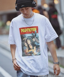 RAGEBLUE | 【PULP FICTION】ムービーグラフィックフォト/ロックバンドTシャツ(Tシャツ/カットソー)