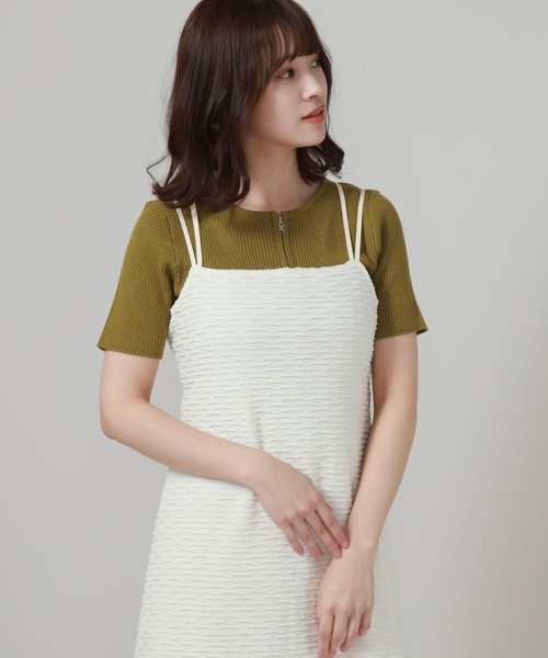 archives（アルシーヴ）の「フリルカットキャミワンピース（ワンピース・レディース・オフホワイト/ブラウン/ブラック/グリーン系その他・MEDIUM）」の22枚目の写真