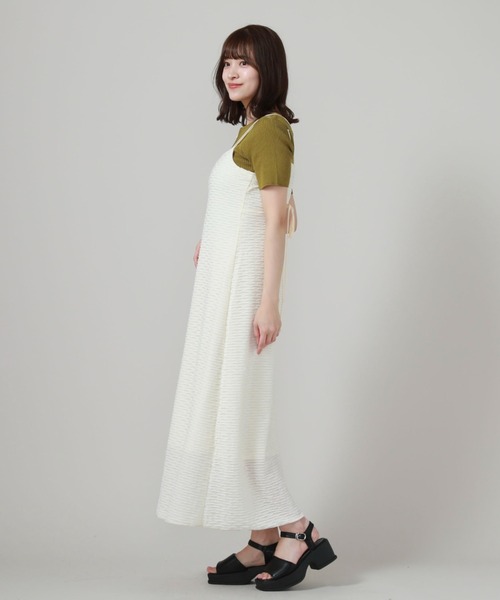 archives（アルシーヴ）の「フリルカットキャミワンピース（ワンピース・レディース・オフホワイト/ブラウン/ブラック/グリーン系その他・MEDIUM）」の21枚目の写真