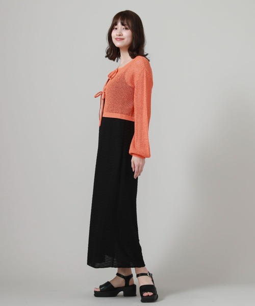 archives（アルシーヴ）の「フリルカットキャミワンピース（ワンピース・レディース・オフホワイト/ブラウン/ブラック/グリーン系その他・MEDIUM）」の12枚目の写真