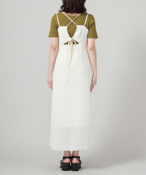 archives（アルシーヴ）の「フリルカットキャミワンピース（ワンピース・レディース・オフホワイト/ブラウン/ブラック/グリーン系その他・MEDIUM）」の17枚目の写真