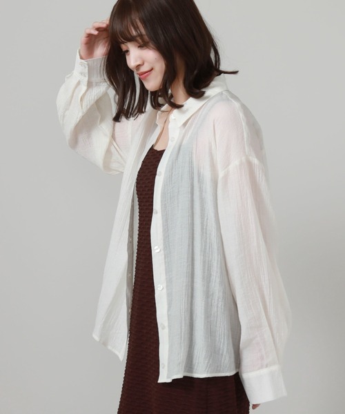 archives（アルシーヴ）の「フリルカットキャミワンピース（ワンピース・レディース・オフホワイト/ブラウン/ブラック/グリーン系その他・MEDIUM）」の9枚目の写真