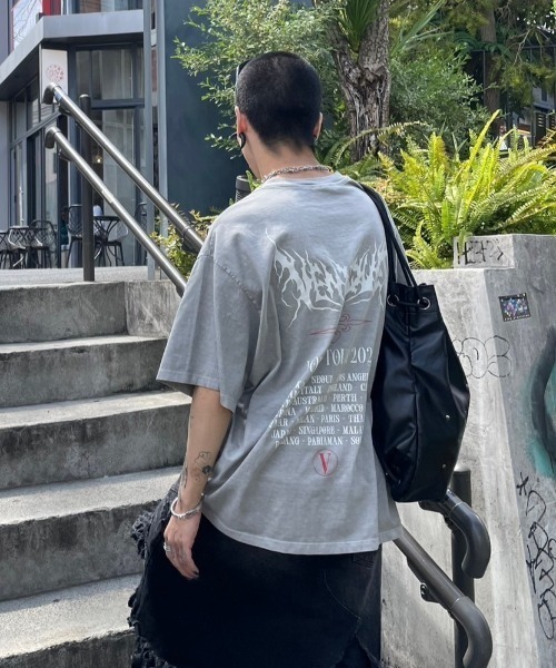 XU】VENTIQUE tee / 【エックスユー】プリント半袖Tシャツ（T