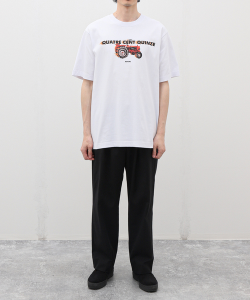 417 EDIFICE（フォーワンセブンエディフィス）の「【LE SUPER ATELIER】 Motors white（Tシャツ/カットソー・メンズ・ホワイト・SMALL/MEDIUM/LARGE）」の3枚目の写真