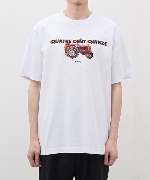 417 EDIFICE（フォーワンセブンエディフィス）の「【LE SUPER ATELIER】 Motors white（Tシャツ/カットソー・メンズ・ホワイト・SMALL/MEDIUM/LARGE）」の4枚目の写真