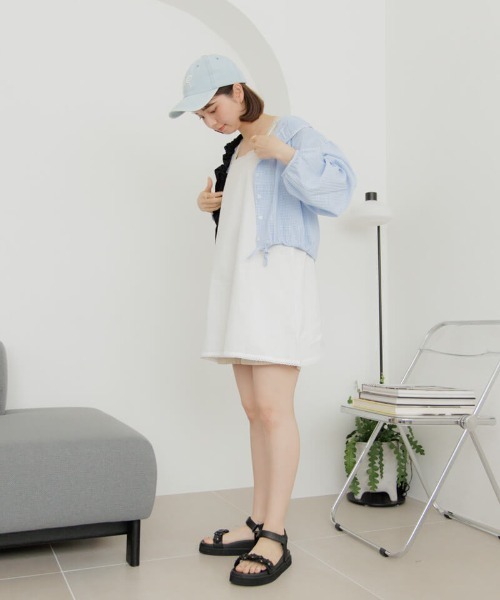 flower（フラワー）の「レイヤードレースワンピース（ワンピース・レディース・ホワイト・FREE）」の10枚目の写真