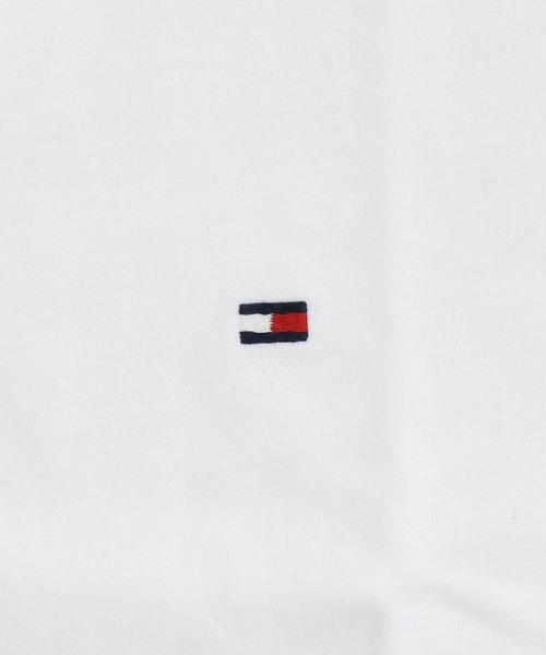 TOMMY HILFIGER(トミーヒルフィガー)の「プロパーティップ 半袖ポロシャツ PROPER TIPPED SS POLO(ポロシャツ・メンズ・ホワイト/ネイビー・L/M/S/XL)」の7枚目の写真