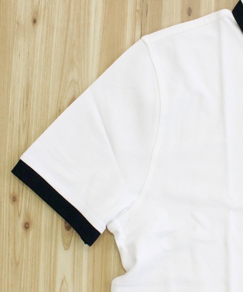 TOMMY HILFIGER(トミーヒルフィガー)の「プロパーティップ 半袖ポロシャツ PROPER TIPPED SS POLO(ポロシャツ・メンズ・ホワイト/ネイビー・L/M/S/XL)」の8枚目の写真