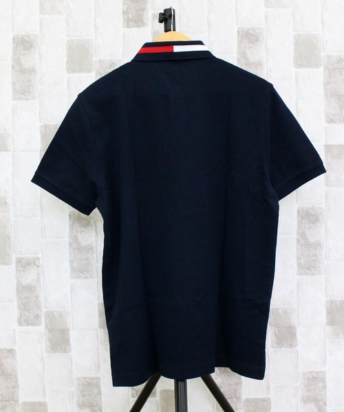 TOMMY HILFIGER(トミーヒルフィガー)の「プロパーティップ 半袖ポロシャツ PROPER TIPPED SS POLO(ポロシャツ・メンズ・ホワイト/ネイビー・L/M/S/XL)」の12枚目の写真