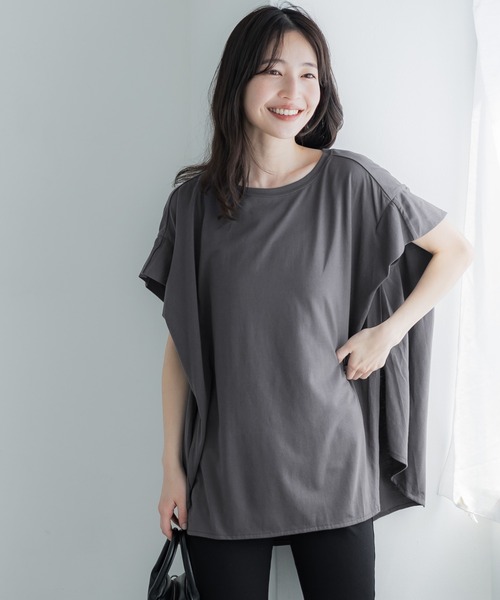 セール】ボックスシルエットTシャツ（Tシャツ/カットソー